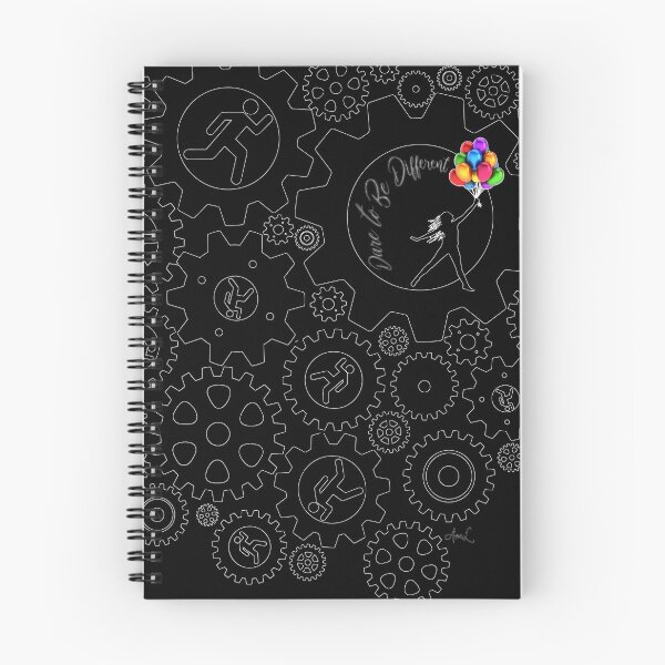 Item preview, Dare to Be Different - #Septcho2020 - on BLACK by Amanda M Lucas designed and sold by Amanda Lucas.