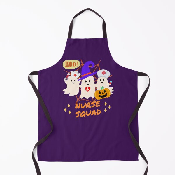 Item preview, Boo! Nurse Squad - Ghost and Pumpkin Halloween Day designed and sold by K-icon.