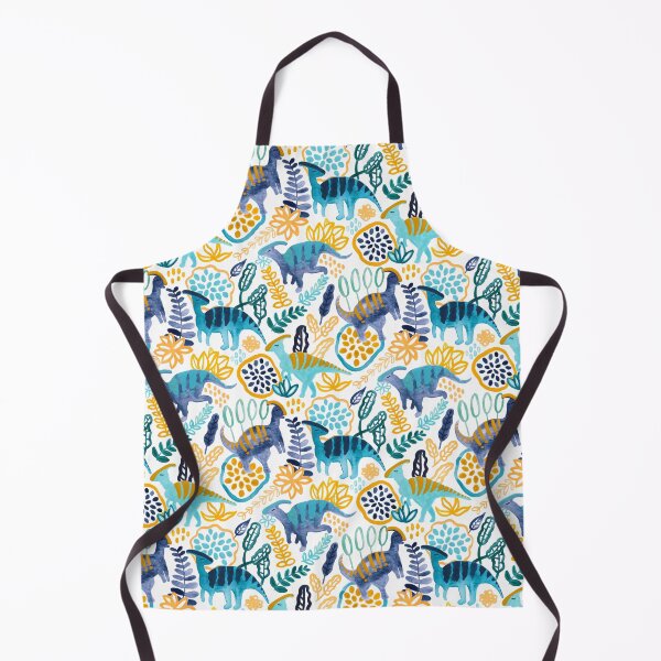 Item preview, Gouache Parasaurolophuses designed and sold by TigaTiga.