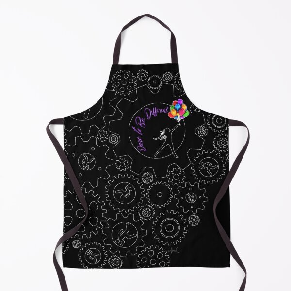 Item preview, Dare to Be Different - #Septcho2020 - PURPLE on BLACK by Amanda M Lucas designed and sold by Amanda Lucas.