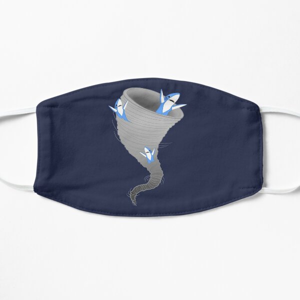 Left Shark Face Masks Redbubble - sharknado song roblox id