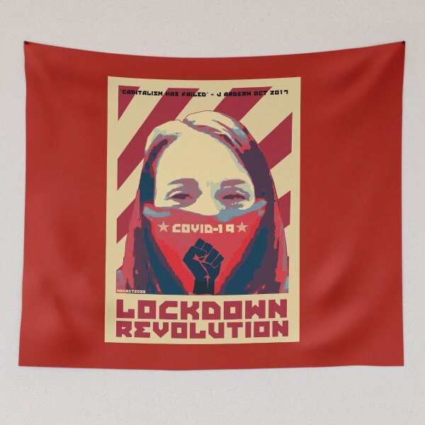 Item preview, Ardern Lockdown Revolution! designed and sold by MrFact2020.