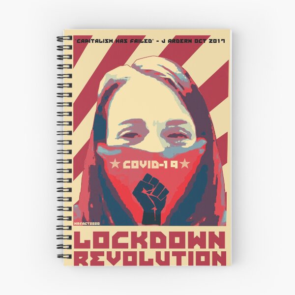 Item preview, Ardern Lockdown Revolution! designed and sold by MrFact2020.