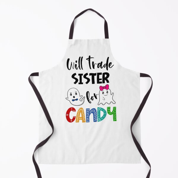 Item preview, Will Trade Sister For Candy Ghosts designed and sold by AvilionDesigns.