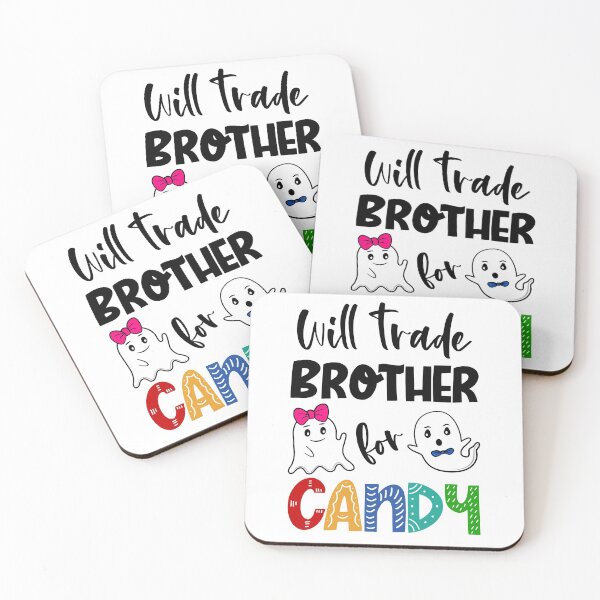 Item preview, Will Trade Brother For Candy Ghosts designed and sold by AvilionDesigns.
