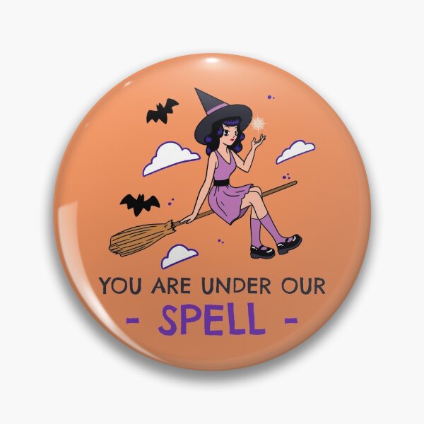 Item preview, Halloween cute girl spell  witch Boo spooky fun pumpkin cat horror Trendy  designed and sold by ShirtzTonight.