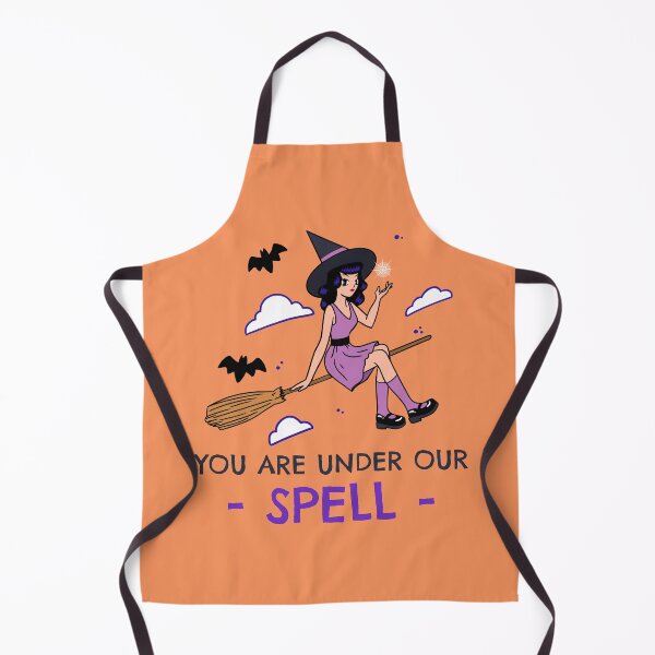 Item preview, Halloween cute girl spell witch Boo spooky fun pumpkin cat horror Trendy designed and sold by ShirtzTonight.