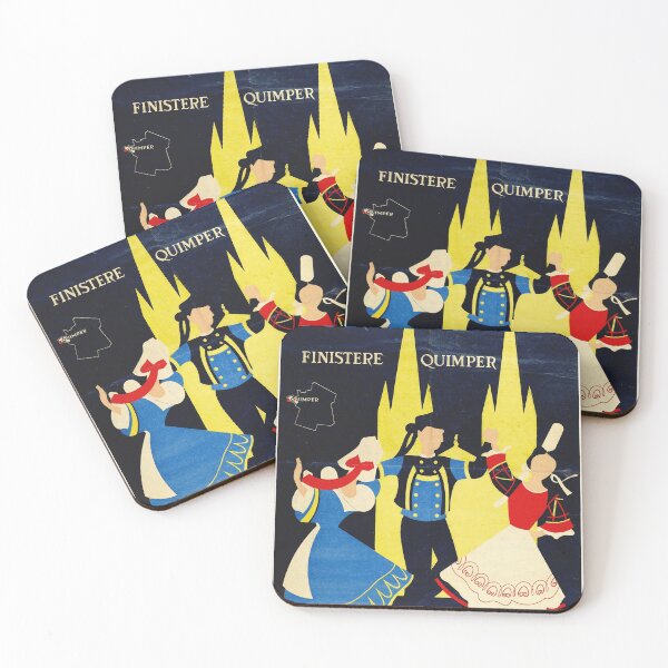 Item preview, Vintage Brittany poster - Grandes fetes de Cornouaille designed and sold by DejaVuStudio.