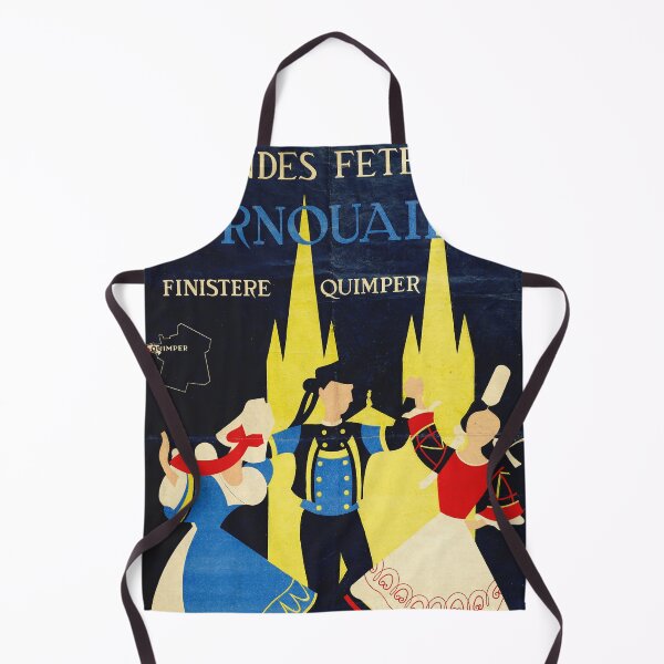 Item preview, Vintage Brittany poster - Grandes fetes de Cornouaille designed and sold by DejaVuStudio.