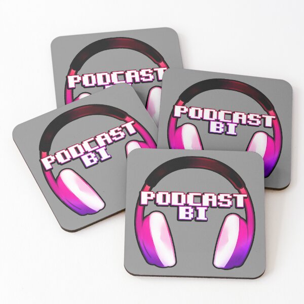 Item preview, "Podcast Bi" Headphones designed and sold by rollingtape.