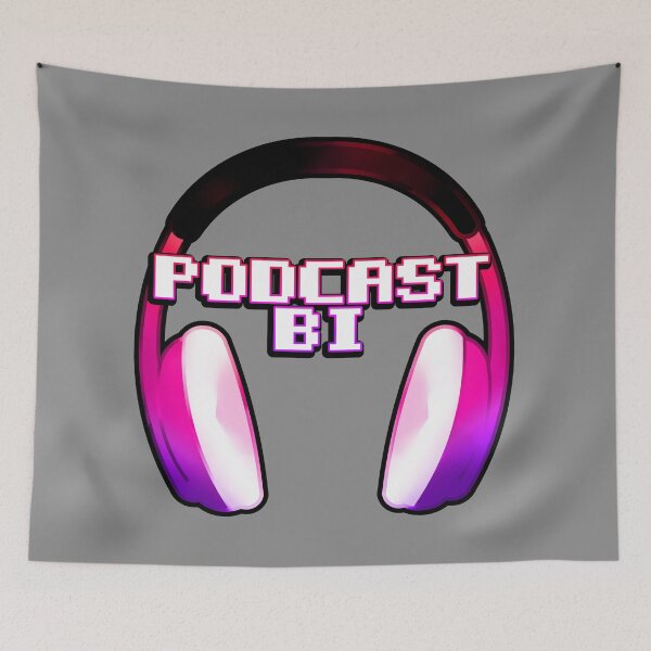 Artikelvorschau, Kopfhörer "Podcast Bi" entworfen und verkauft von rollingtape.