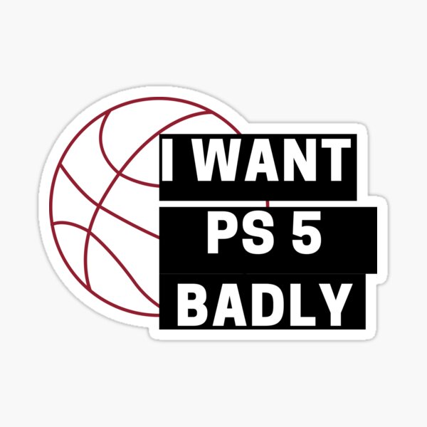 Vista previa del artículo con la obra «Quiero ps 5 desesperadamente», diseñado y vendido por rupalidharapat.