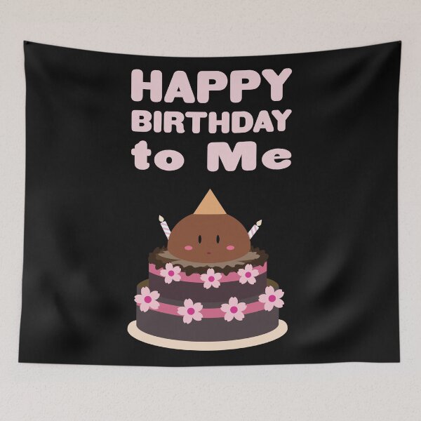 Item preview, Happy Birthday to Me with Chocolate Cake designed and sold by Moyanana.