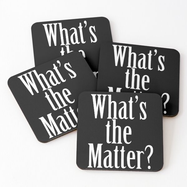 Item preview, What is the Matter? designed and sold by AmberSiraj.