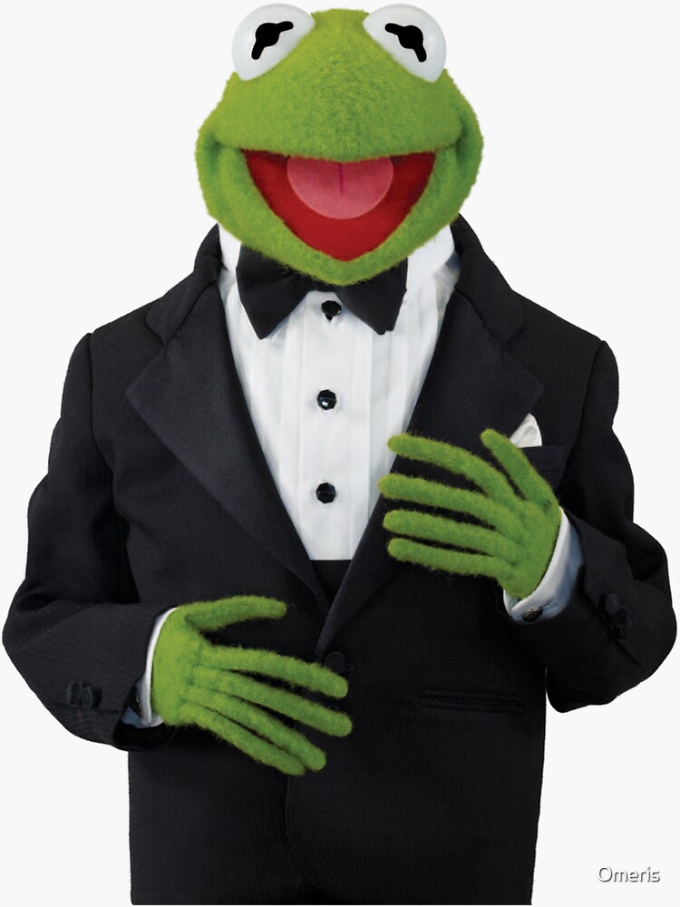 Kermit The Frog Suit Meme Sticker For Sale By Omeris Redbubble