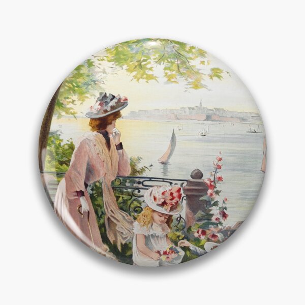 Item preview, Vintage Brittany poster - La Cote d Emeraude designed and sold by DejaVuStudio.