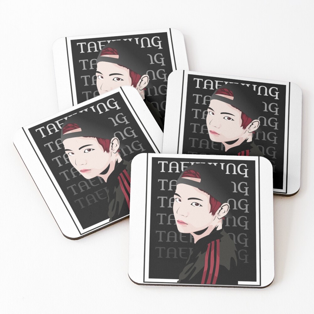 Item preview, Coasters (Set of 4) designed and sold by Roniillustrator.