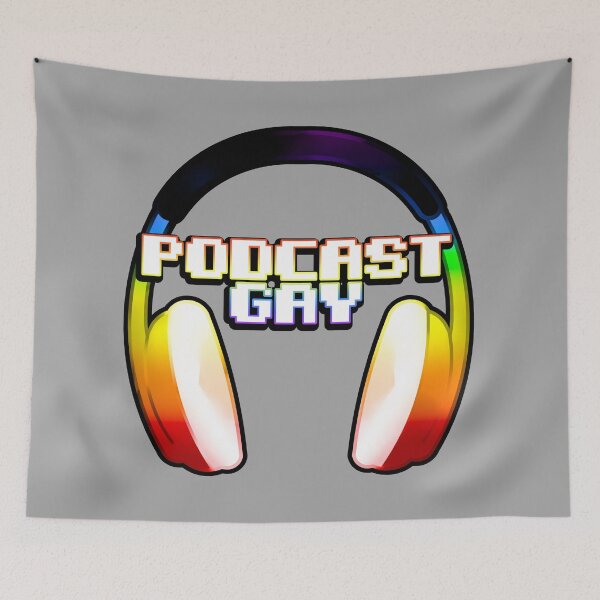 Artikelvorschau, "Podcast Gay" Kopfhörer entworfen und verkauft von rollingtape.