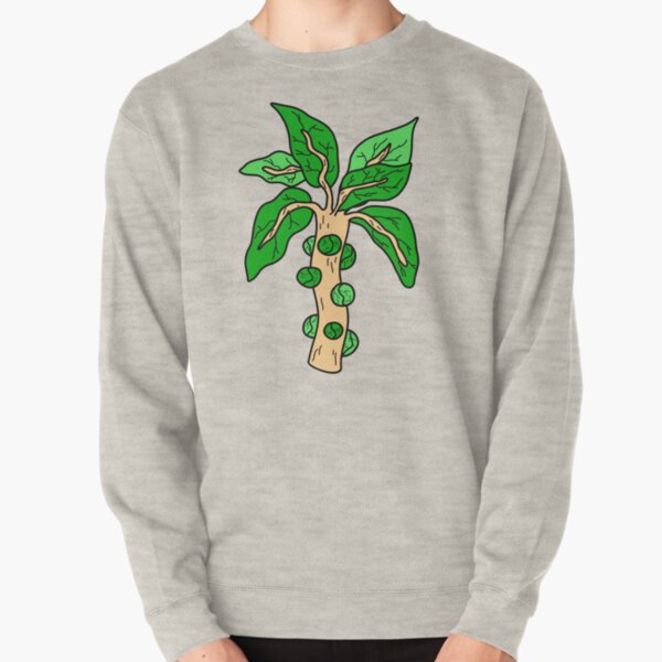 Cool Brussels Sprouts Illustration Pullover Sweatshirt