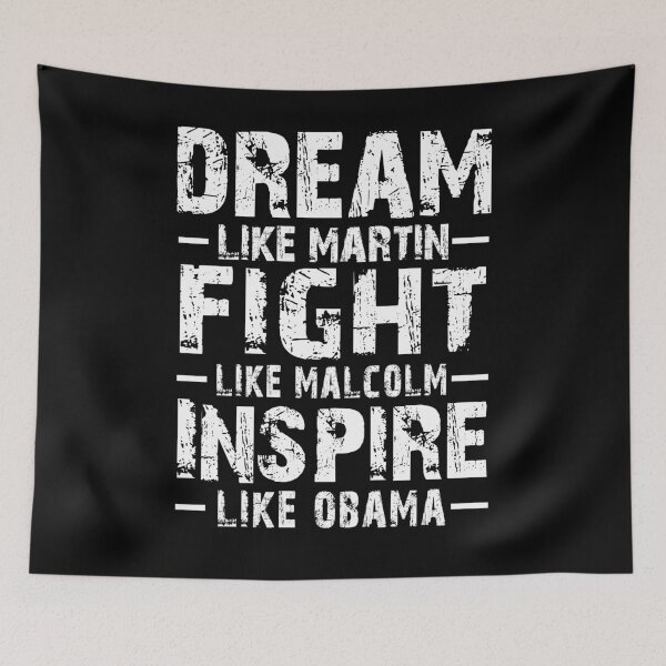 Item preview, African American Design for Black History Lovers- Dream Like Martin Inspire like Obama designed and sold by Simeon	 Dorelus.