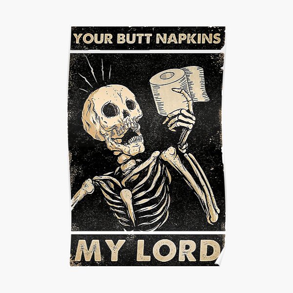 Funny Skull Posters Redbubble