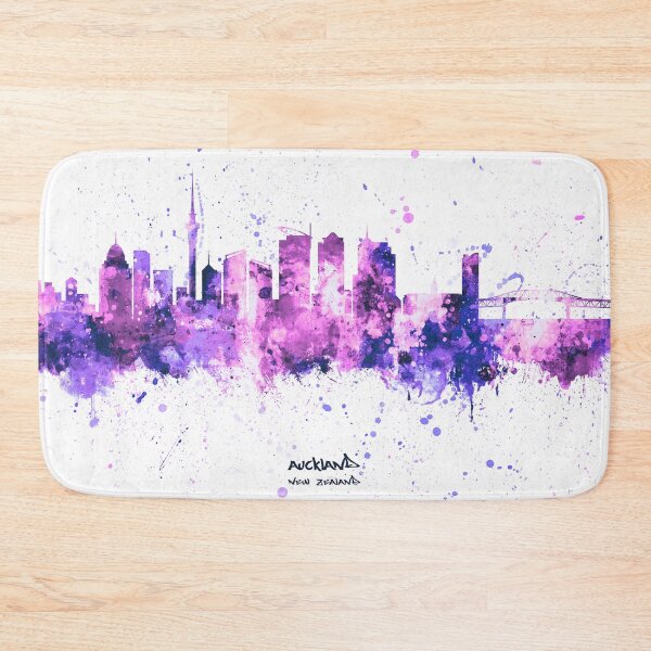 Artikelvorschau, Auckland New Zealand Skyline entworfen und verkauft von ArtPrints.