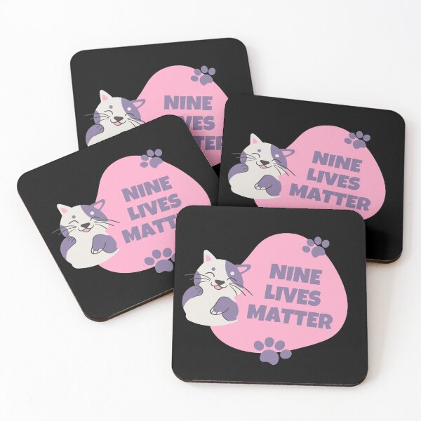 Item preview, Nine Lives Matter Cat Activism designed and sold by nimitkhurana.