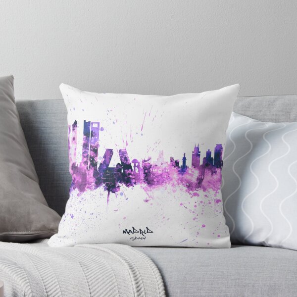Item preview, Madrid Spain Skyline designed and sold by ArtPrints.