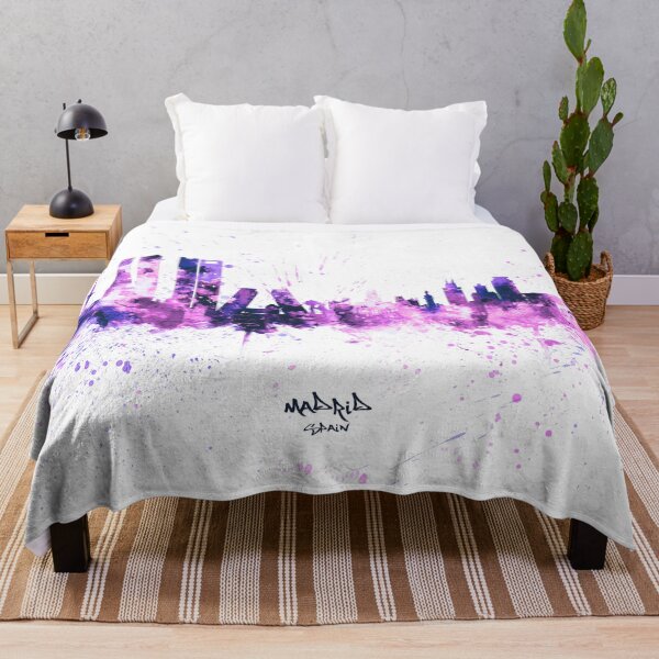 Item preview, Madrid Spain Skyline designed and sold by ArtPrints.