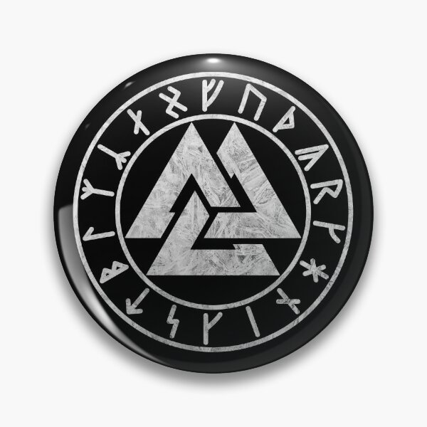 Item preview, Odin knot runes circle Vikings Germanic Celts designed and sold by DerNerd.