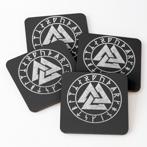 Item preview, Odin knot runes circle Vikings Germanic Celts designed and sold by DerNerd.