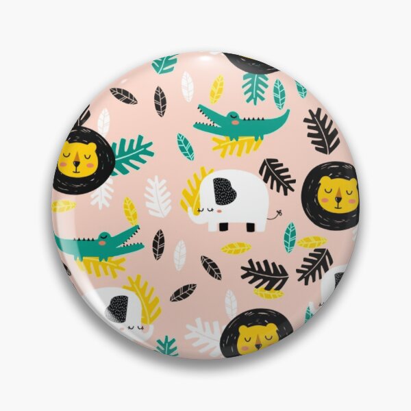 Item preview, Elephant Lion and Alligator Pattern designed and sold by PrintbyPatty.