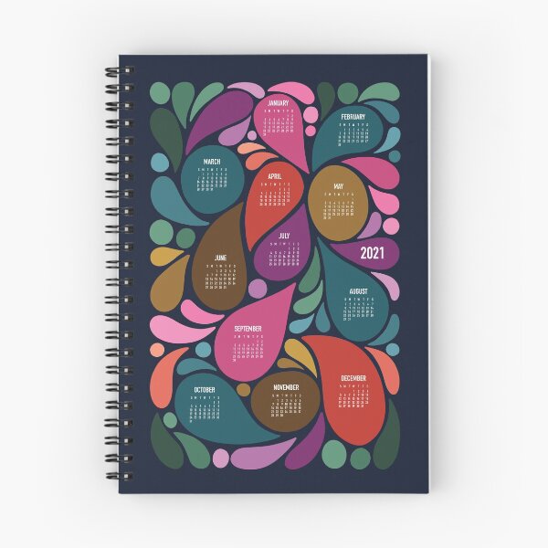 Item preview, Calendar 2021 - dark designed and sold by Trine Tollefsen.