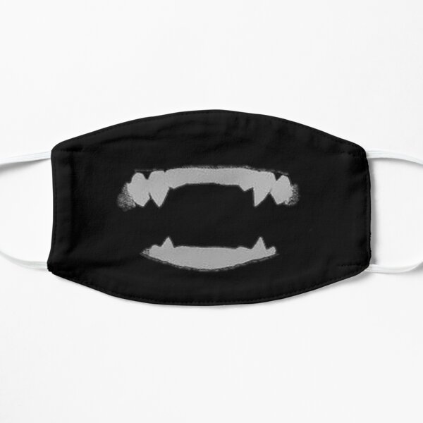 White Teeth Face Masks Redbubble - toothy drool roblox