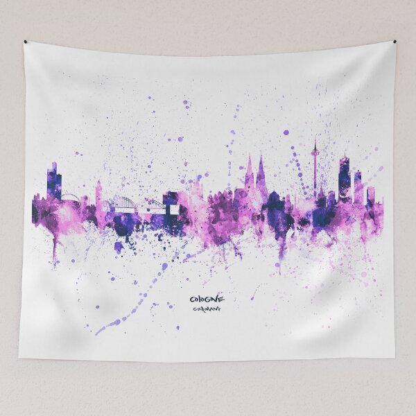 Item preview, Cologne Germany Skyline designed and sold by ArtPrints.