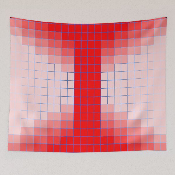 Item preview, Red Square Hourglass designed and sold by ben-taylor1234.