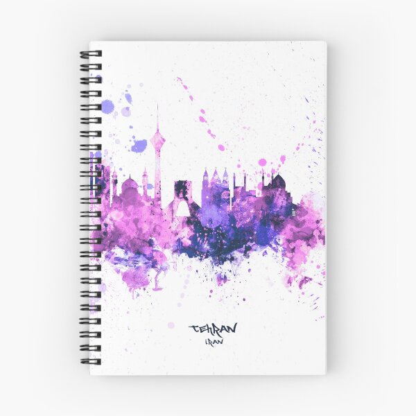 Item preview, Tehran Iran Skyline designed and sold by ArtPrints.