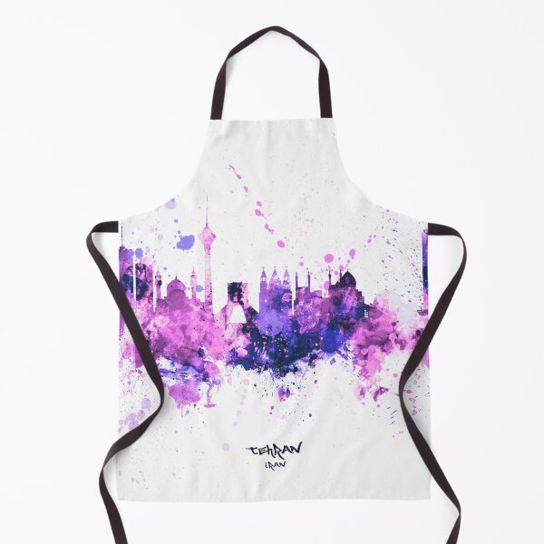 Item preview, Tehran Iran Skyline designed and sold by ArtPrints.