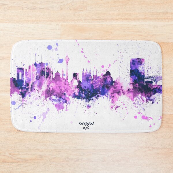 Item preview, Tehran Iran Skyline designed and sold by ArtPrints.