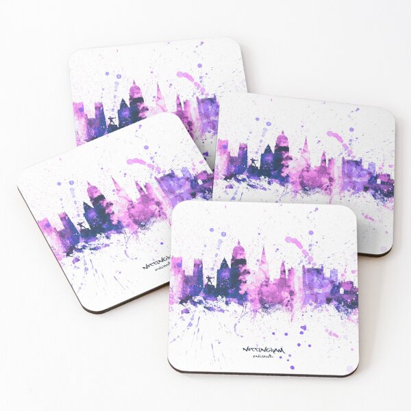 Item preview, Nottingham England Skyline designed and sold by ArtPrints.
