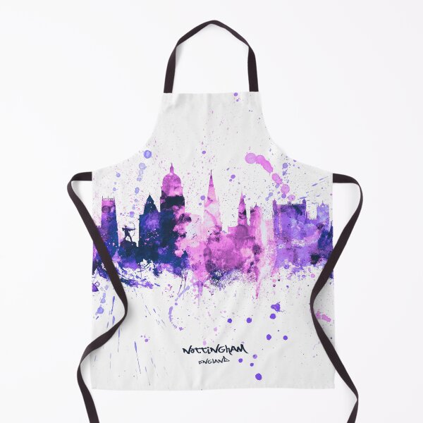 Item preview, Nottingham England Skyline designed and sold by ArtPrints.