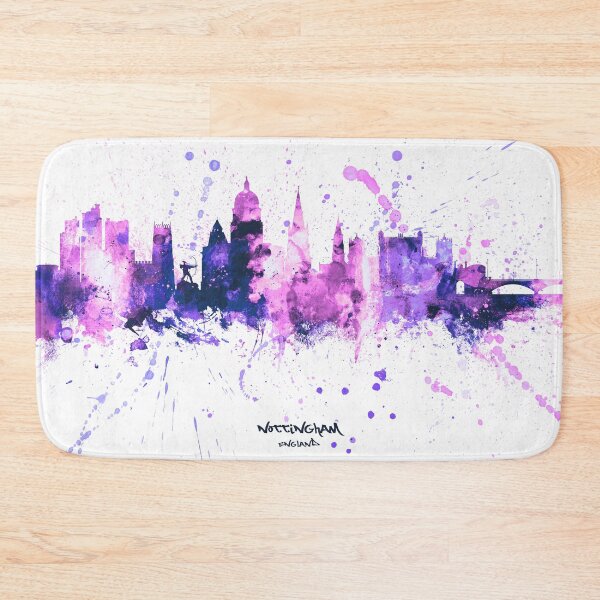 Item preview, Nottingham England Skyline designed and sold by ArtPrints.