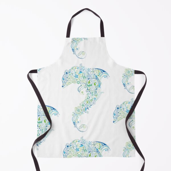 Item preview, Green and blue flower, Fish graphy, Dolphin designed and sold by Bashar-Design.