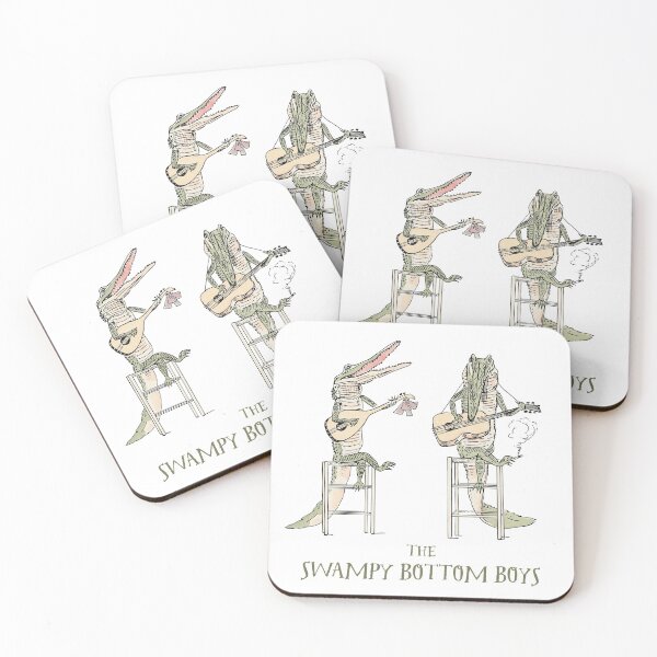 Item preview, The Swampy Bottom Boys: alligator musicians designed and sold by ebrawne.