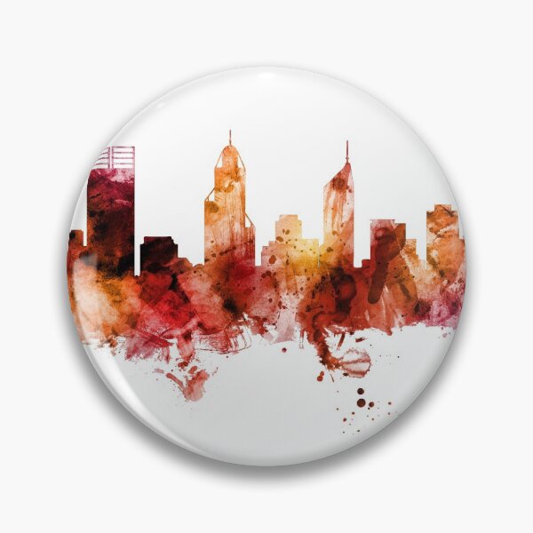 Artikelvorschau, Perth Australia Skyline entworfen und verkauft von ArtPrints.
