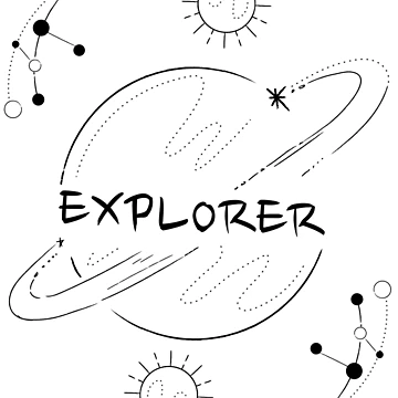 Artwork thumbnail, Explorer - space by RIVEofficial
