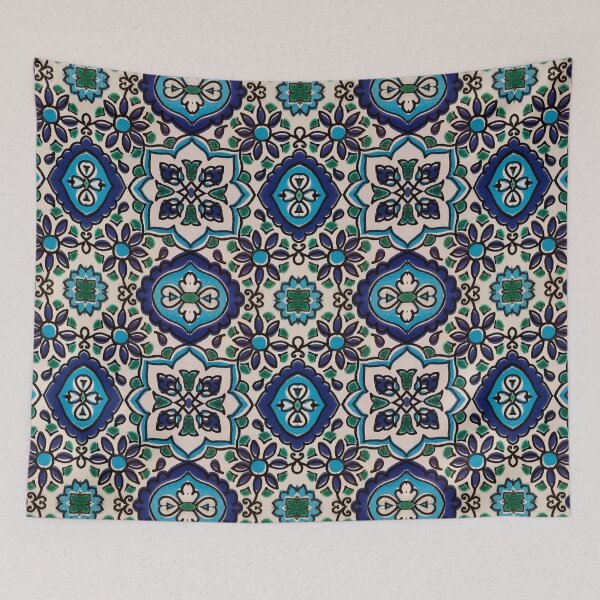 Item preview, Original Tunisian blue mosaic tiles designed and sold by MariemN.