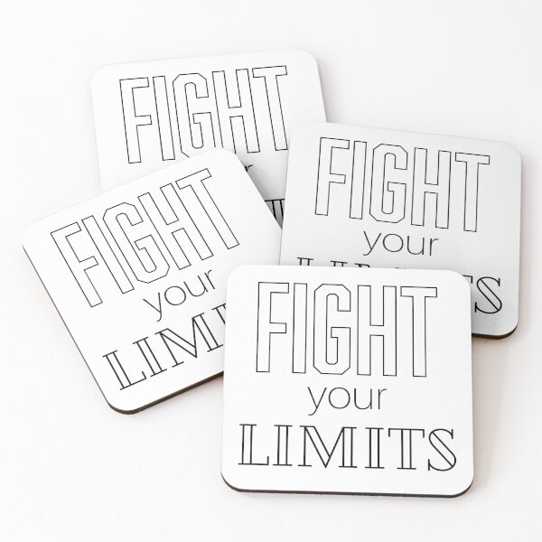 Item preview, Fight Your Limits - pharse designed and sold by RIVEofficial.