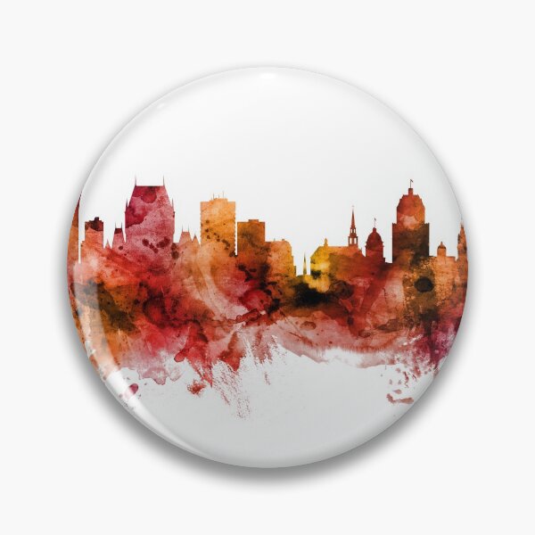 Item preview, Quebec Canada Skyline designed and sold by ArtPrints.