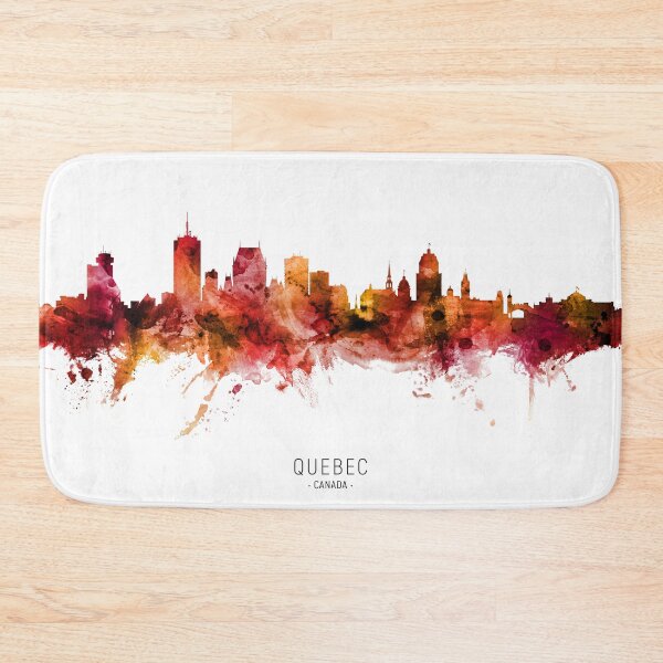 Item preview, Quebec Canada Skyline designed and sold by ArtPrints.